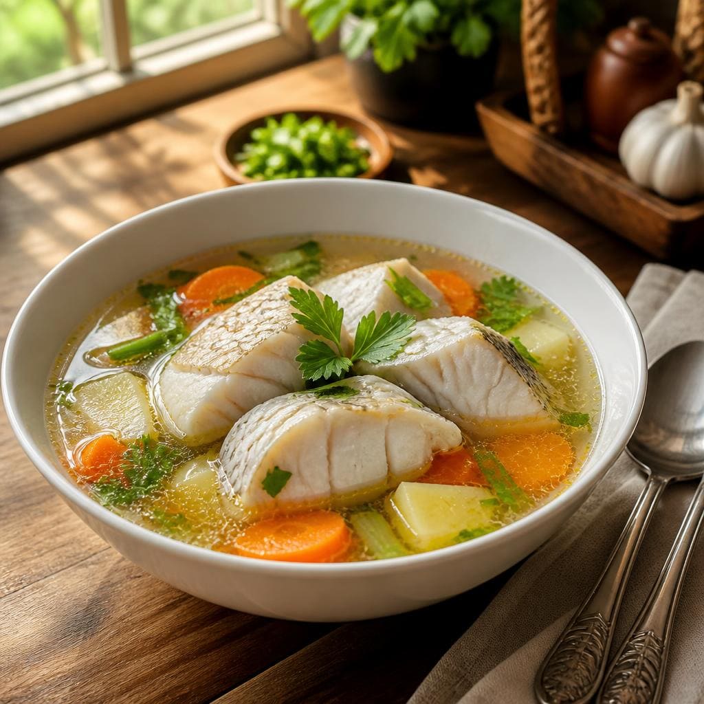 Bakmi Golek Sop Ikan
